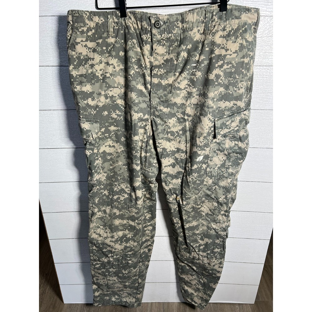 US Army ACU Digital Camouflage Trousers XL-Long Fits 40x33 Combat Cargo Pants